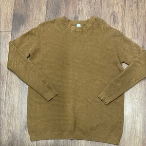 Twik Warm Brown Crew Neck Sweater